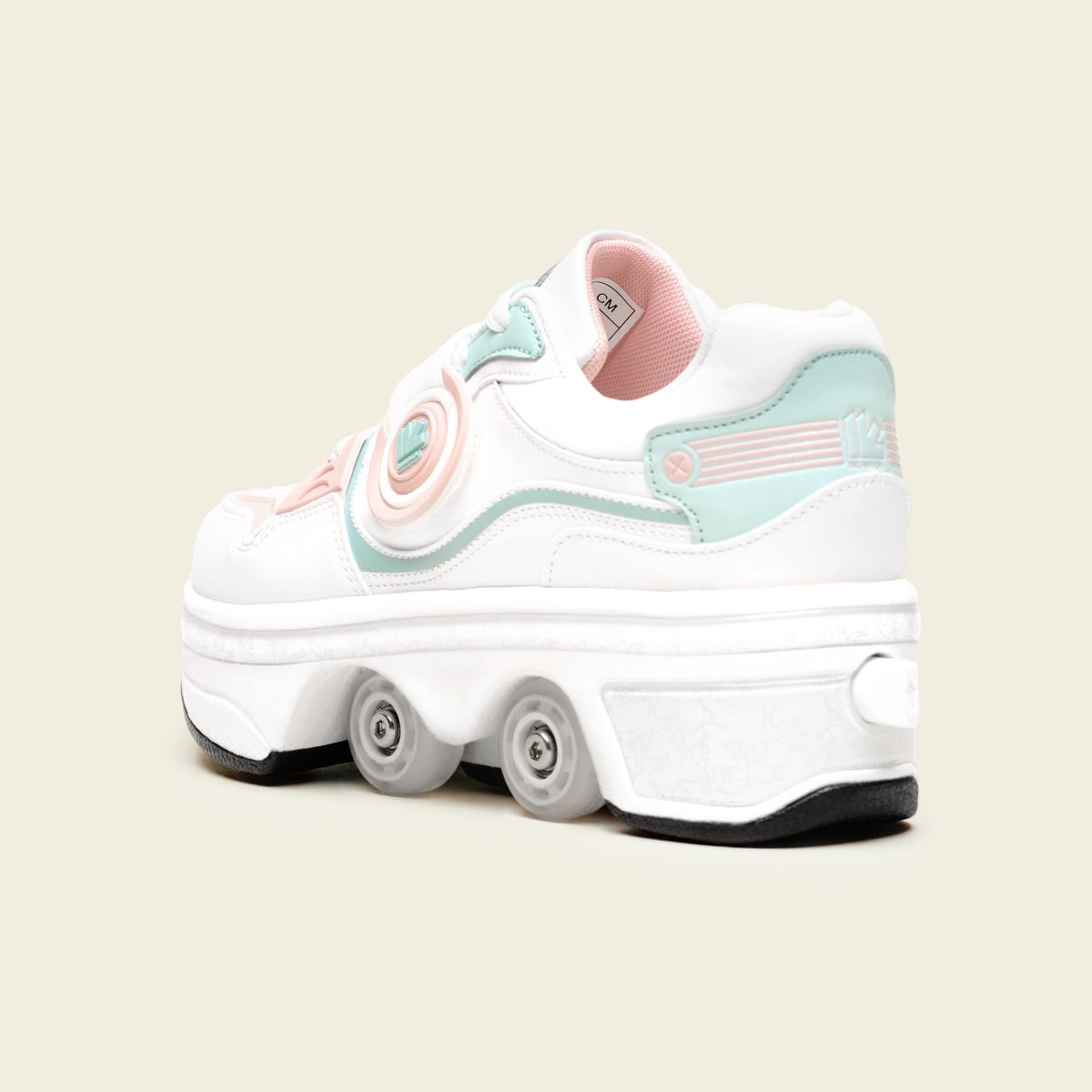 White roller shoes