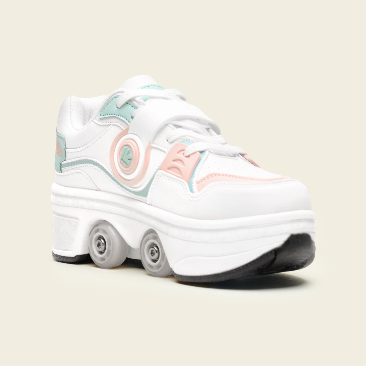 White roller shoes