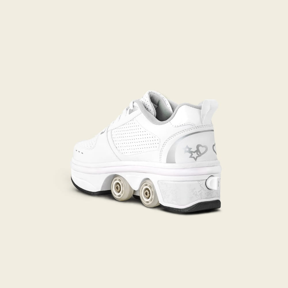 Bouton au talon des chaussures Classic II LED pour enfant, changement facile