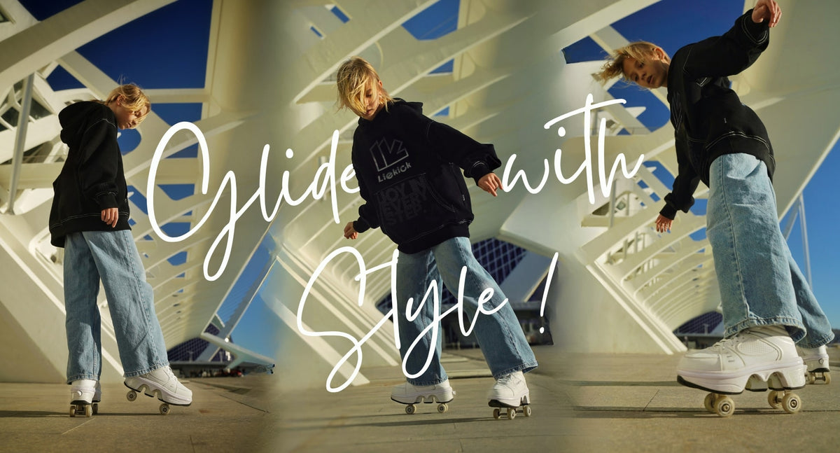liekick® | Innovative 2 in 1 Roller Skate Shoes!