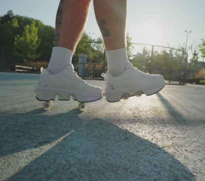 video promo roller skate shoes mobile