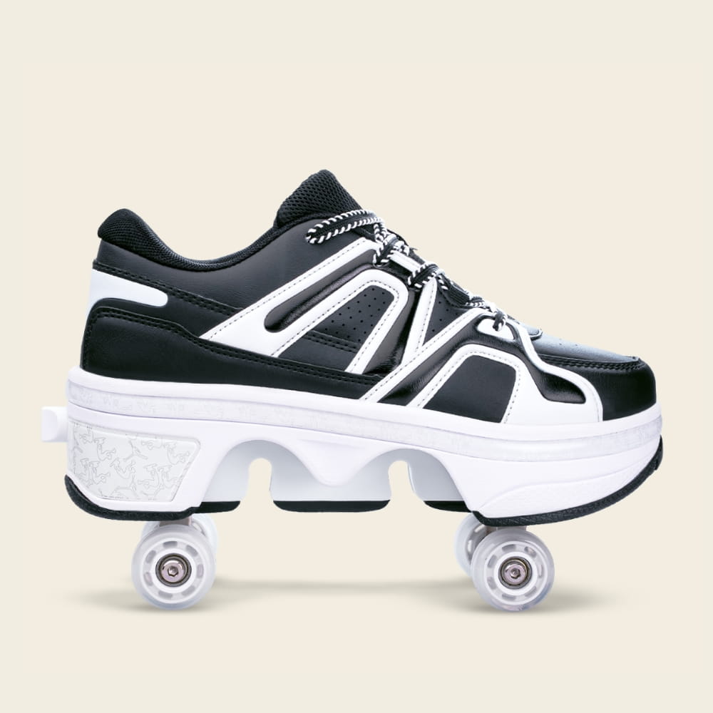 Zapatillas con ruedas Auro para mujer con las ruedas fuera para rodar por la ciudad
